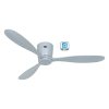 CasaFan 313286W Eco Plano Wood WiFi, světle šedá, stropní ventilátor - 3 lopatky