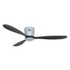 CasaFan 313299W Eco Plano Wood WiFi, černá, stropní ventilátor - 3 lopatky