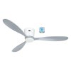CasaFan 313293W Eco Plano Wood WiFi, světle šedá, stropní ventilátor - 3 lopatky
