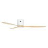 CasaFan 313292W Eco Plano Wood WiFi, přírodní dřevo, stropní ventilátor - 3 lopatky