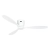 CasaFan 313291W Eco Plano Wood WiFi, bílá, stropní ventilátor - 3 lopatky