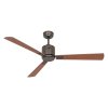 CasaFan 949212W Eco Neo III WiFi, třešeň, stropní ventilátor - 3 lopatky