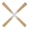 CasaFan 943222W Eco Neo III WiFi, buk, stropní ventilátor - 4 lopatky spodní pohled