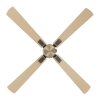 CasaFan 944222W Eco Neo III WiFi, javor, stropní ventilátor - 4 lopatky spodní pohled