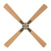 CasaFan 944222W Eco Neo III WiFi, buk, stropní ventilátor - 4 lopatky spodní pohled