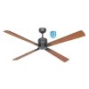 CasaFan 952303W Eco Neo III WiFi, teakové dřevo, stropní ventilátor - 4 lopatky
