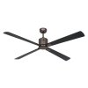 CasaFan 949303W Eco Neo III WiFi, černá, stropní ventilátor - 4 lopatky