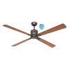 CasaFan 949303W Eco Neo III WiFi, teakové dřevo, stropní ventilátor - 4 lopatky