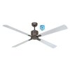 CasaFan 949337W Eco Neo III WiFi, stříbrná, stropní ventilátor - 4 lopatky