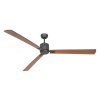 CasaFan 952410W Eco Neo III WiFi, teakové dřevo, stropní ventilátor - 3 lopatky