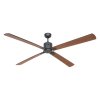 CasaFan 952410W Eco Neo III WiFi, teakové dřevo, stropní ventilátor - 4 lopatky