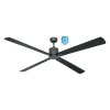 CasaFan 952410W Eco Neo III WiFi, černá, stropní ventilátor - 4 lopatky