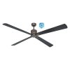 CasaFan 949410W Eco Neo III WiFi, černá, stropní ventilátor - 4 lopatky