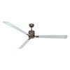 CasaFan 949411W Eco Neo III WiFi, stříbrná, stropní ventilátor - 3 lopatky
