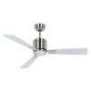 CasaFan 942141W Eco Neo III WiFi, stříbrná, stropní ventilátor - 3 lopatky