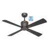 CasaFan 949101W Eco Neo III WiFi, černá, stropní ventilátor - 4 lopatky
