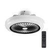 Noaton Polaris černý 11045B stropní ventilátor se světlem a dálkovým ovládáním