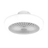 Stropní ventilátor se světlem Noaton 11045W Polaris - rozsvícený