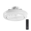 Noaton Polaris bílý 11045W stropní ventilátor se světlem a dálkovým ovládáním