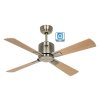 CasaFan 944121W Eco Neo III WiFi, buk, stropní ventilátor - 4 lopatky