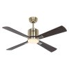 CasaFan 944111W Eco Neo III WiFi, ořech, stropní ventilátor - 4 lopatky se světlem