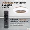 Noaton Callisto 11055G stropní ventilátor - ovládejte větrák z gauče