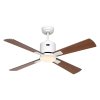 CasaFan 943111W Eco Neo III WiFi, třešeň, stropní ventilátor - 4 lopatky se světlem943111W CasaFan Deckenventilator Eco Neo III 103 WE NB KI WiFi Leuchte EN5r 0 2 4024397383412