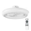 Stropní ventilátor se světlem, Callisto, bílá - hlavní