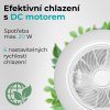 Noaton 12050W Triton, bílá, stropní ventilátor se světlem - DC motor