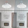 Noaton 12050W Triton, bílá, stropní ventilátor se světlem - zpětný chod
