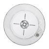 Noaton 11056GRL Vega, šedá, stropní svítidlo s vestavěným ventilátorem