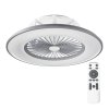 Noaton 11056GRL Vega, šedá, stropní svítidlo s vestavěným ventilátorem - hlavní
