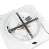 Noaton 14050WL Hovland, bílá, stropní svítidlo s vestavěným ventilátorem