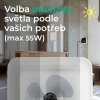 Noaton 14050WL Hovland, bílá, stropní svítidlo s vestavěným ventilátorem - intenzita světla
