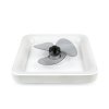 Noaton 14050WL Hovland, bílá, stropní svítidlo s vestavěným ventilátorem