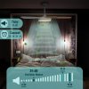 Noaton 12132WWBL Maia, bílá a javor, stropní svítidlo s vestavěným ventilátorem - tichý lustr