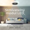 Noaton 11045B Polaris, černá, stropní ventilátor se světlem - modul LED