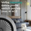 Noaton 11045B Polaris, černá, stropní ventilátor se světlem - funkce stmívání