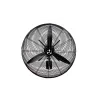 Casafan 307502 WM3 Eco Wall IP44 SL, černá, nástěnný ventilátor