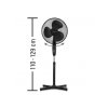 Trotec TVE 18 S, stojanový ventilátor