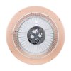 Noaton 11055P Callisto, ružová, stropný ventilátor so svetlom - detail