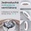 Noaton 11055G Callisto, zlatá, stropný ventilátor so svetlom - inštalácia
