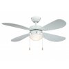 AireRyder FN43311 Classic, biela, stropný ventilátor so svetlom