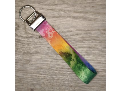 Farebné mraky kľúčenka
