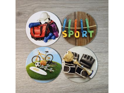 Šport podložka pod pohár