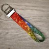 Farebné kamienky kľúčenka