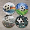 Futbalová lopta podložka pod pohár