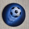 Futbalová lopta podložka pod pohár