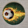 Futbalová lopta podložka pod pohár