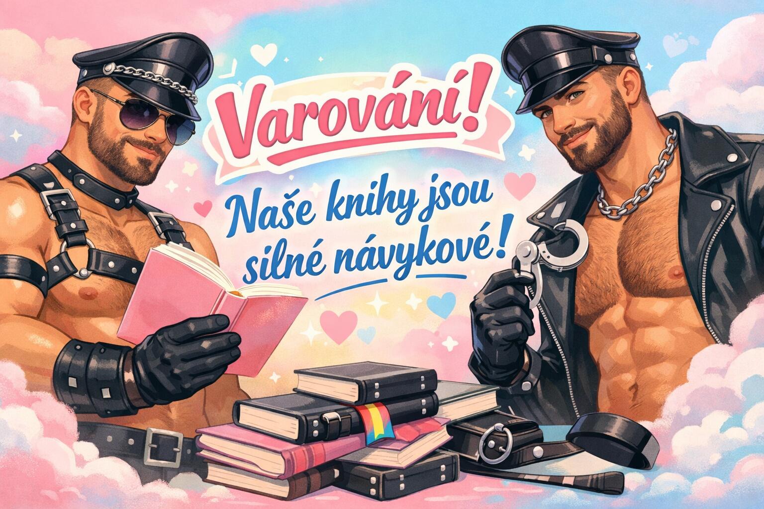 Varování! Naše knihy jsou silně návykové!